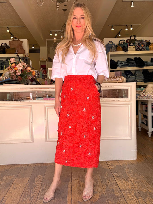 Essentiel Lace Skirt