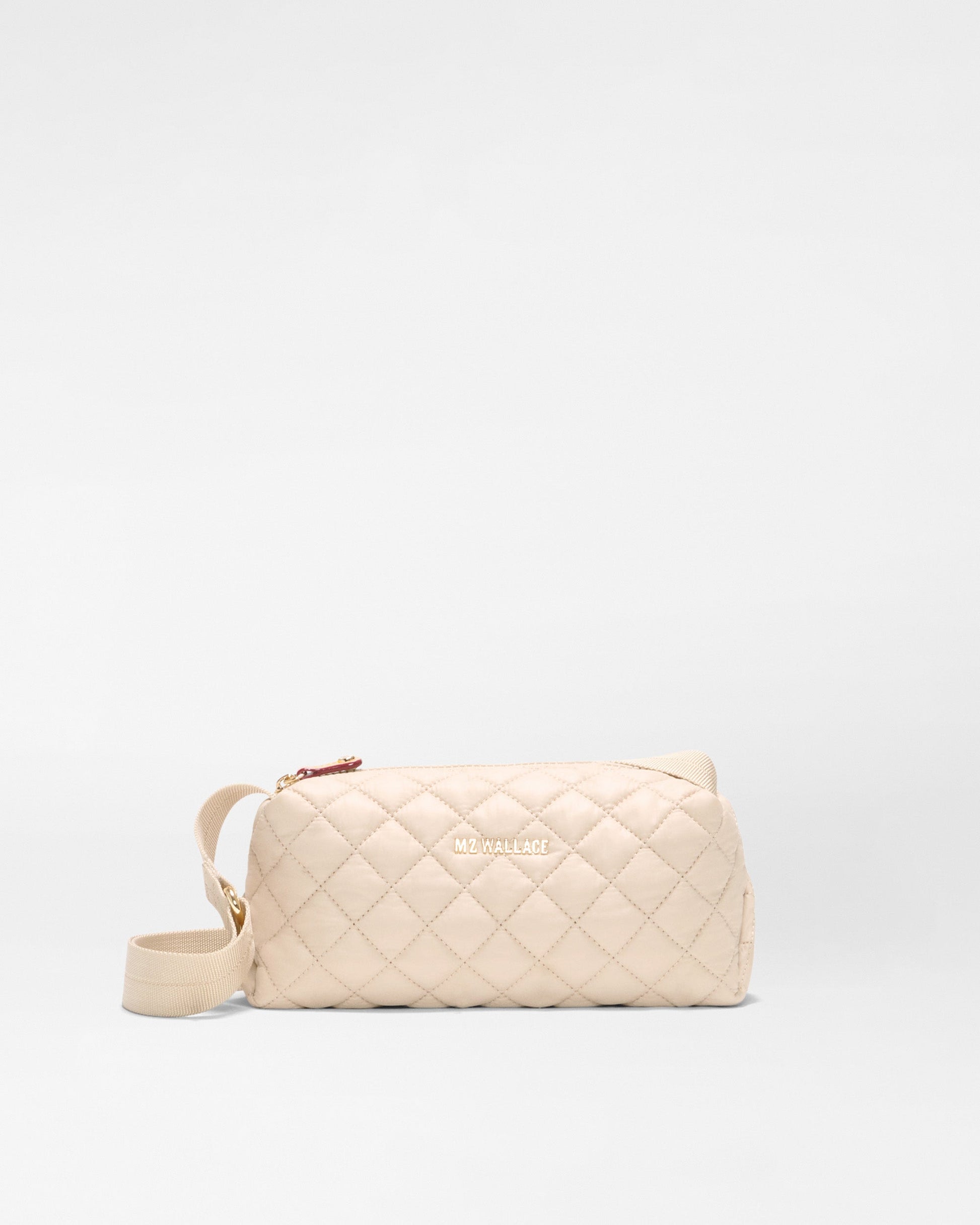 MZ Metro East West Crossbody in Sand, front view