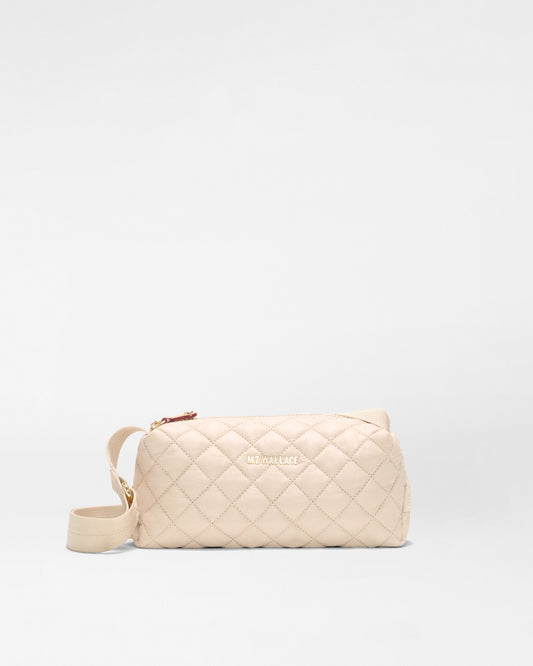 MZ Metro East West Crossbody in Sand, front view