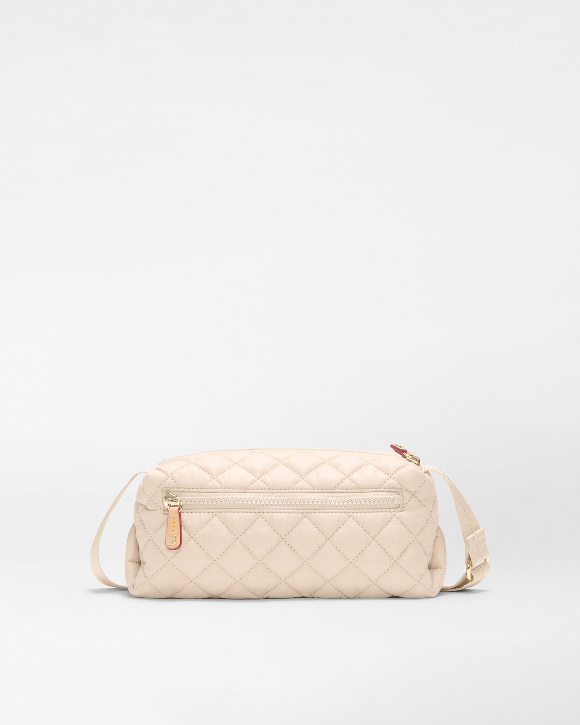MZ Metro East West Crossbody in Sand, side view