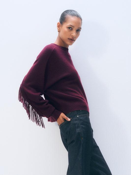 W&W Fringe Crew in Oxblood