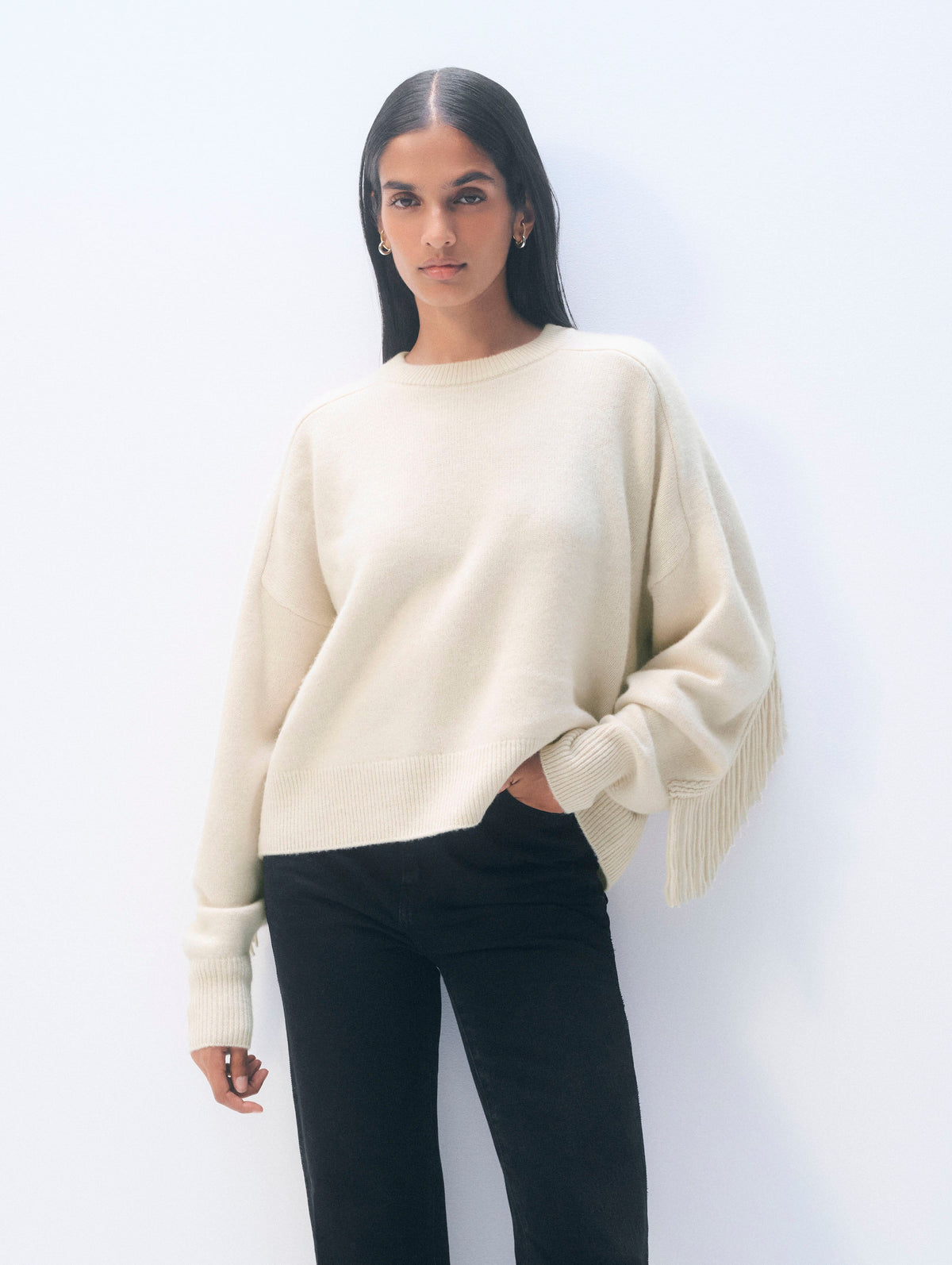 W&W Fringe Crew in Ivory