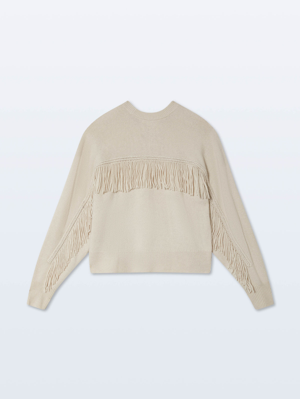 W&W Fringe Crew in Ivory, back