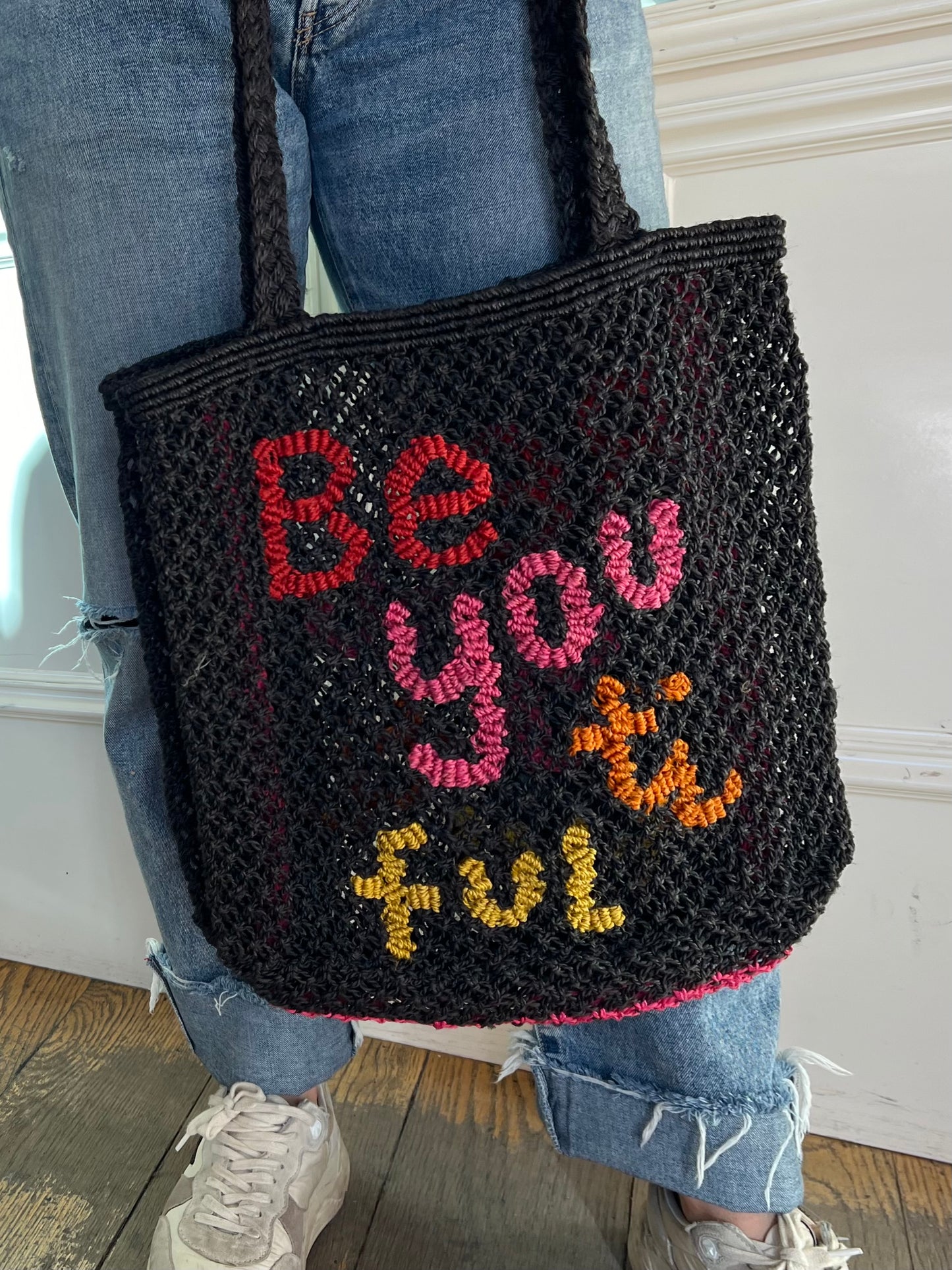 Jacksons "BE YOU TI FUL" Tote