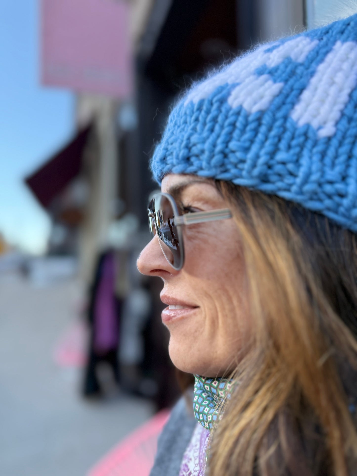 GG Gunmetal Wire Aviator Sunglasses