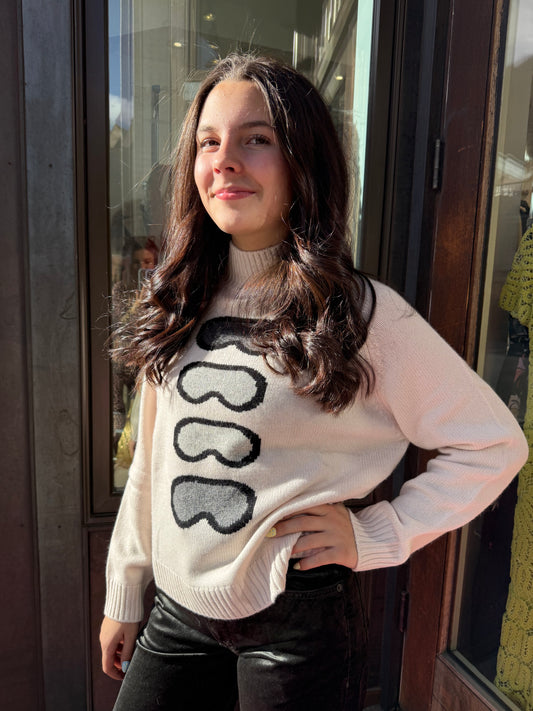 One Grey Day Ski Goggle Sweater