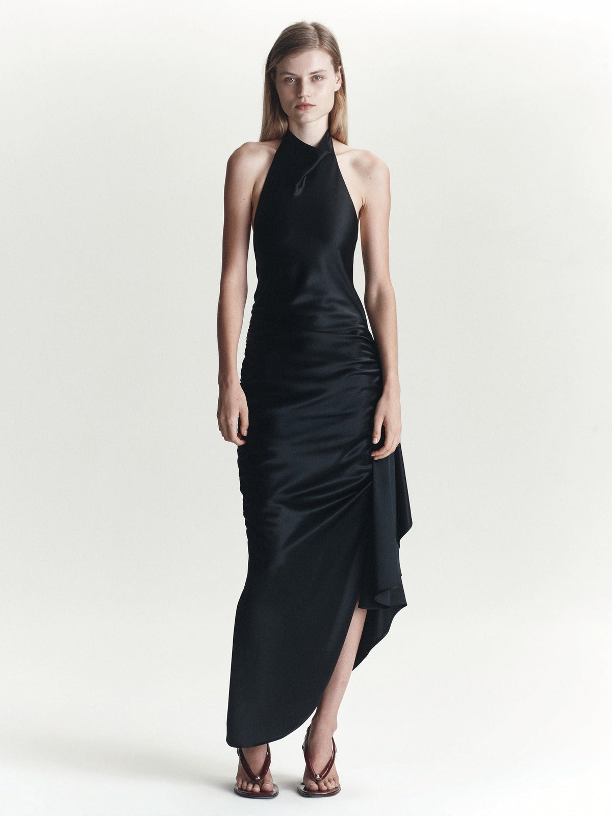 Paris Georgia Mase Dress in Black, front view