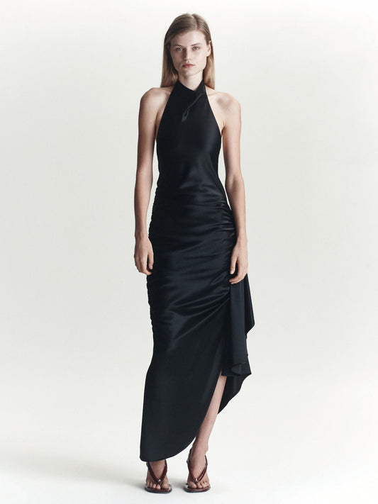 Paris Georgia Mase Dress in Black, front view