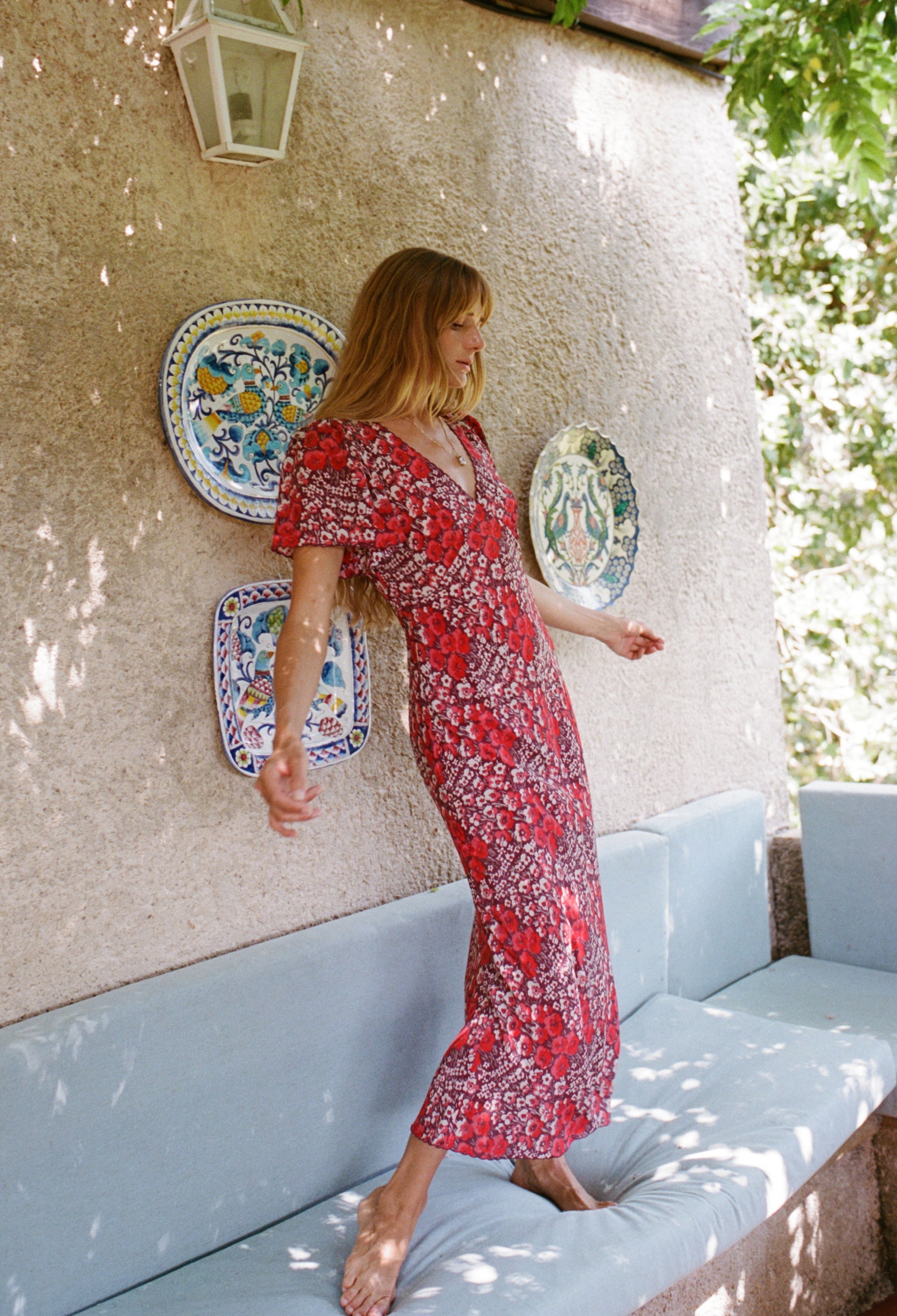 Ciao Lucia Lettie Dress in Poppy