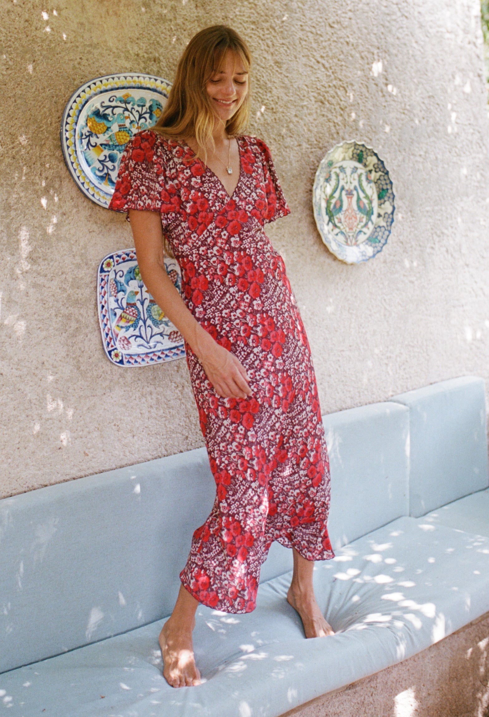 Ciao Lucia Lettie Dress in Poppy