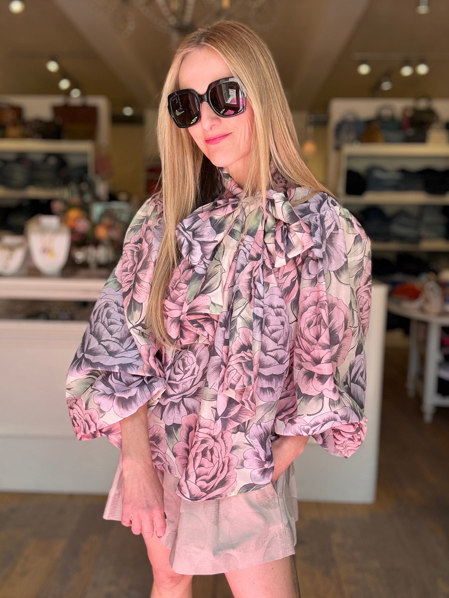 Hannes Bow Blouse