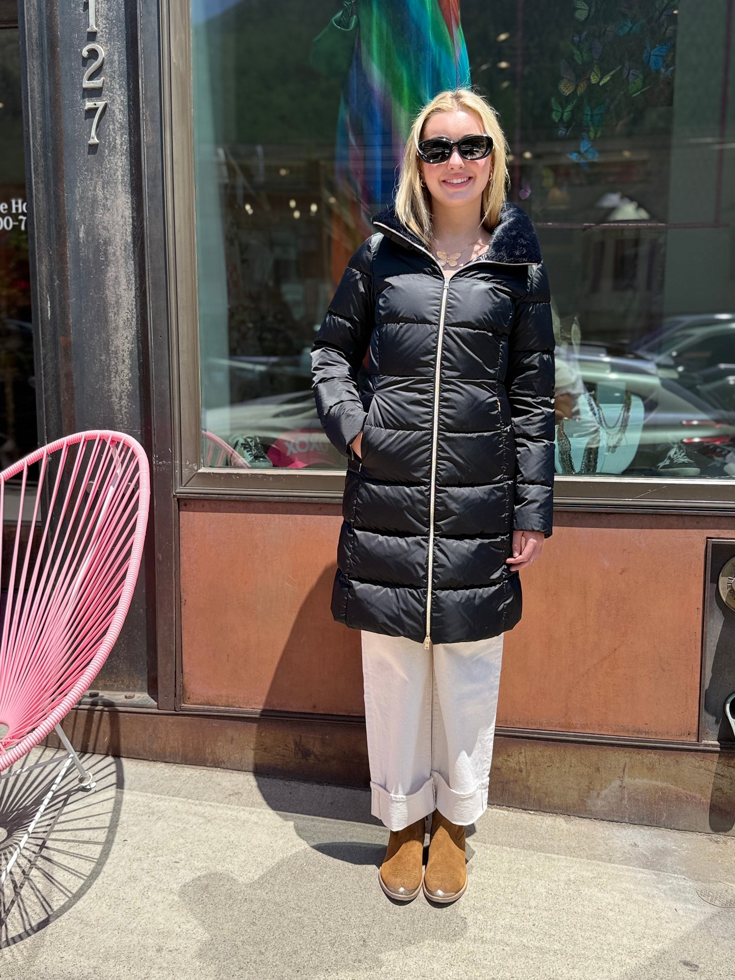 Herno Satin Faux Jacket