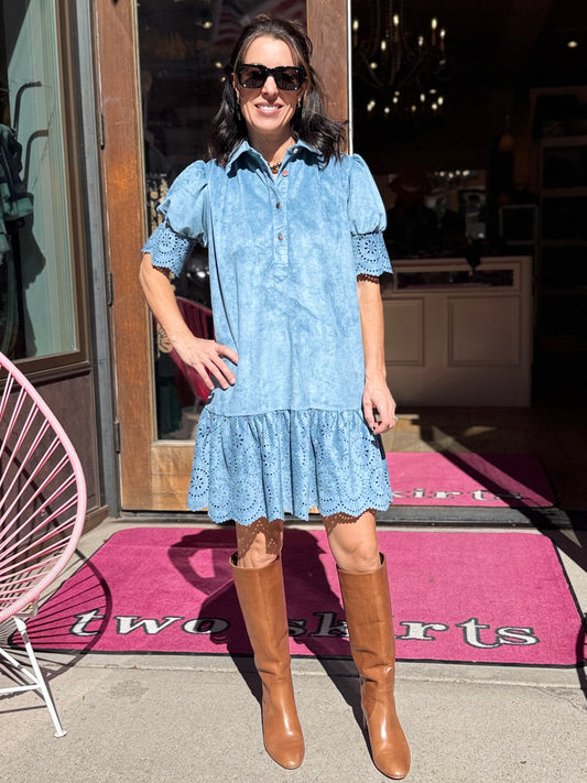 NAW Everything Suede Dress