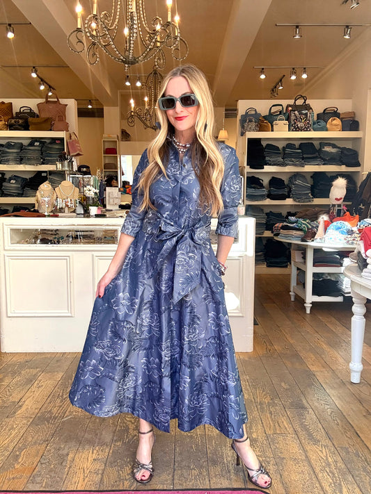 Sara Roka Jacquard Dress