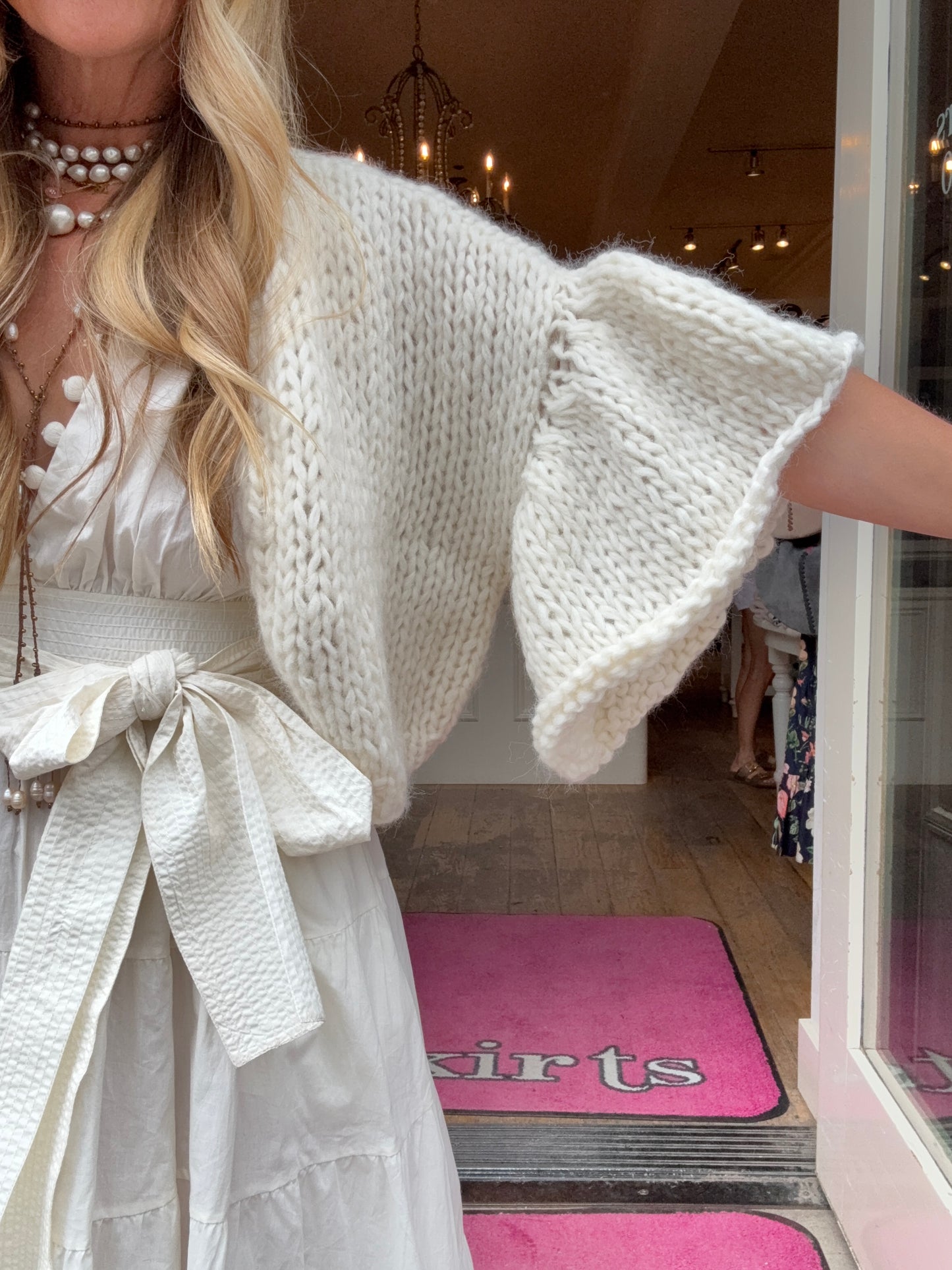 Maiami Ruffle Slv Cardi