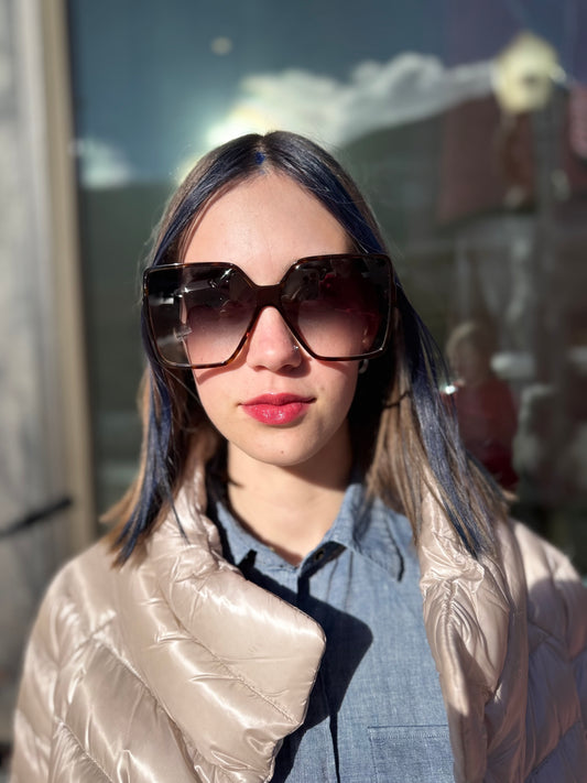 YSL Betty Oversized Square Sunglasses