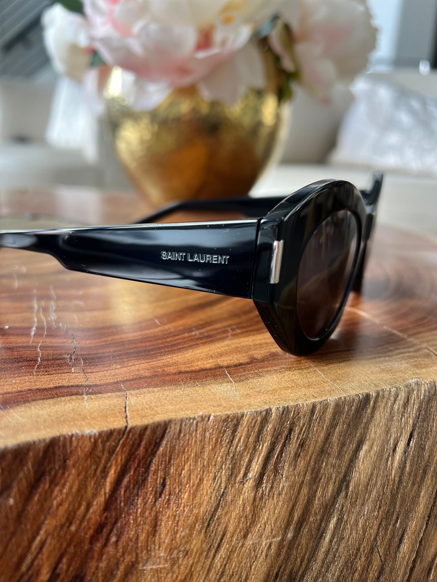 YSL Oval Cat Eye Sunglasses