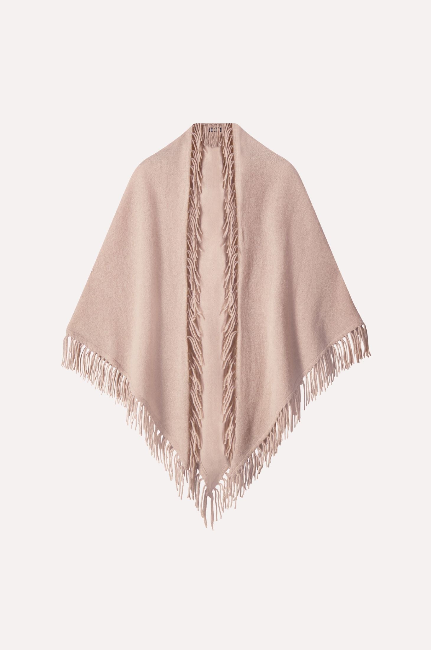 MR Cashmere Fringe Shawl - Brown Sugar