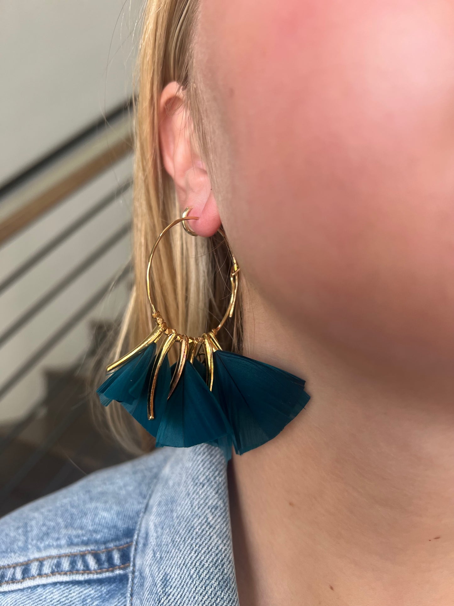 Gas Bijoux Marly Feather Earring