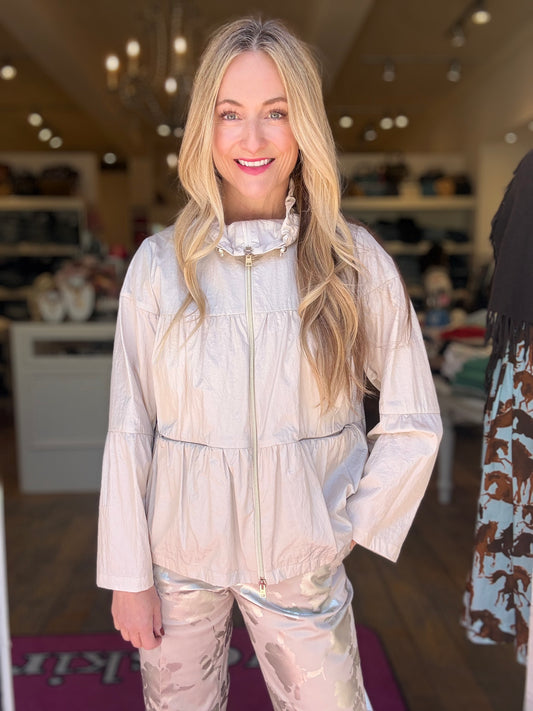 Herno Crinkle Short Jacket