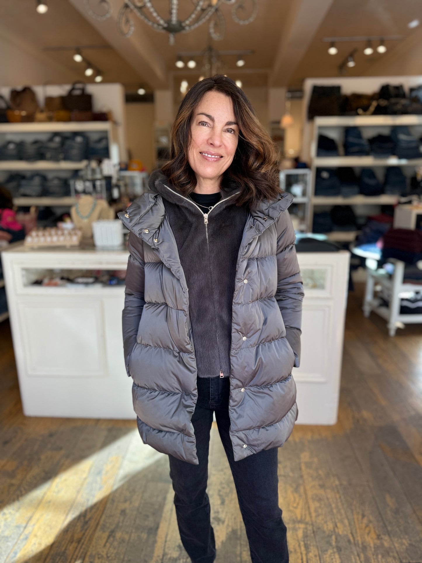 Herno Sateen Dickey Jacket