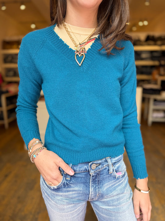 MR Frayed Sweater