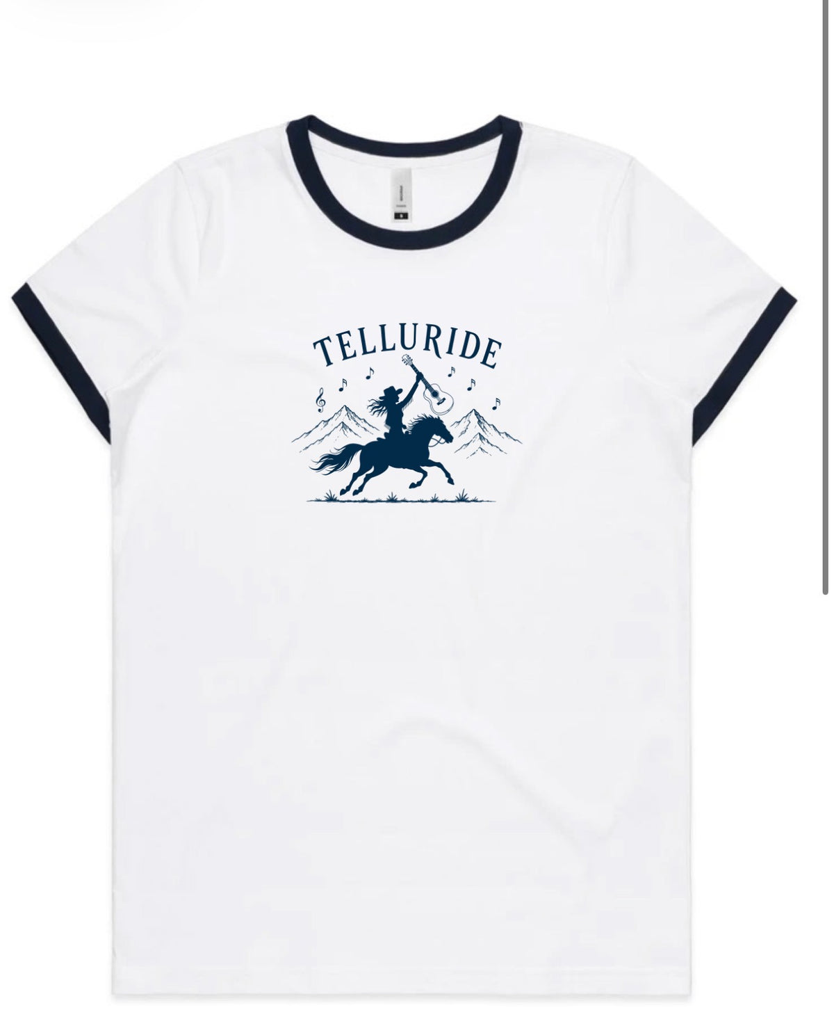 Two Skirts Telluride Blues Cowgirl Tee
