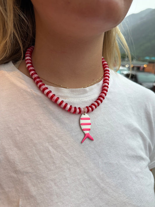Cristina V Fish Necklace