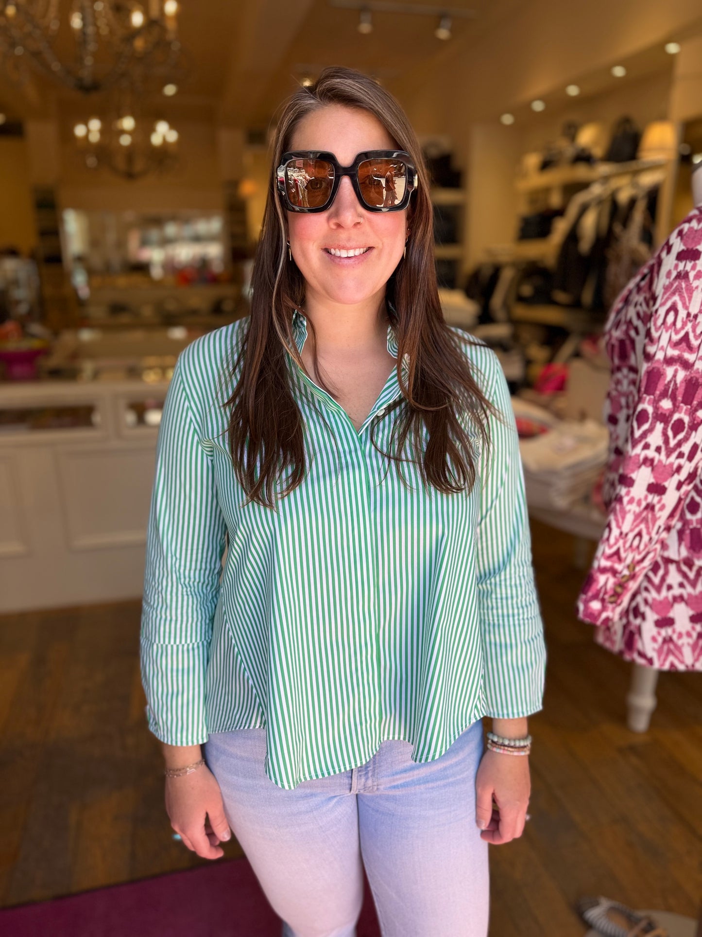 Robert Stripe Blouse