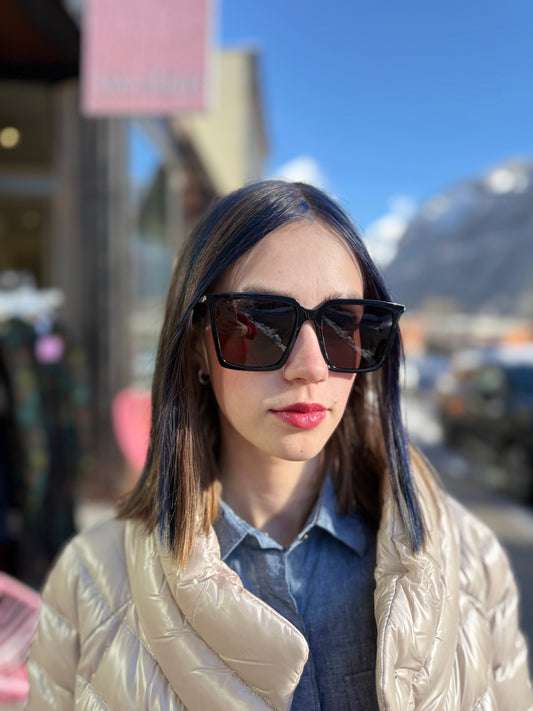 YSL Trapezoid Sunglasses