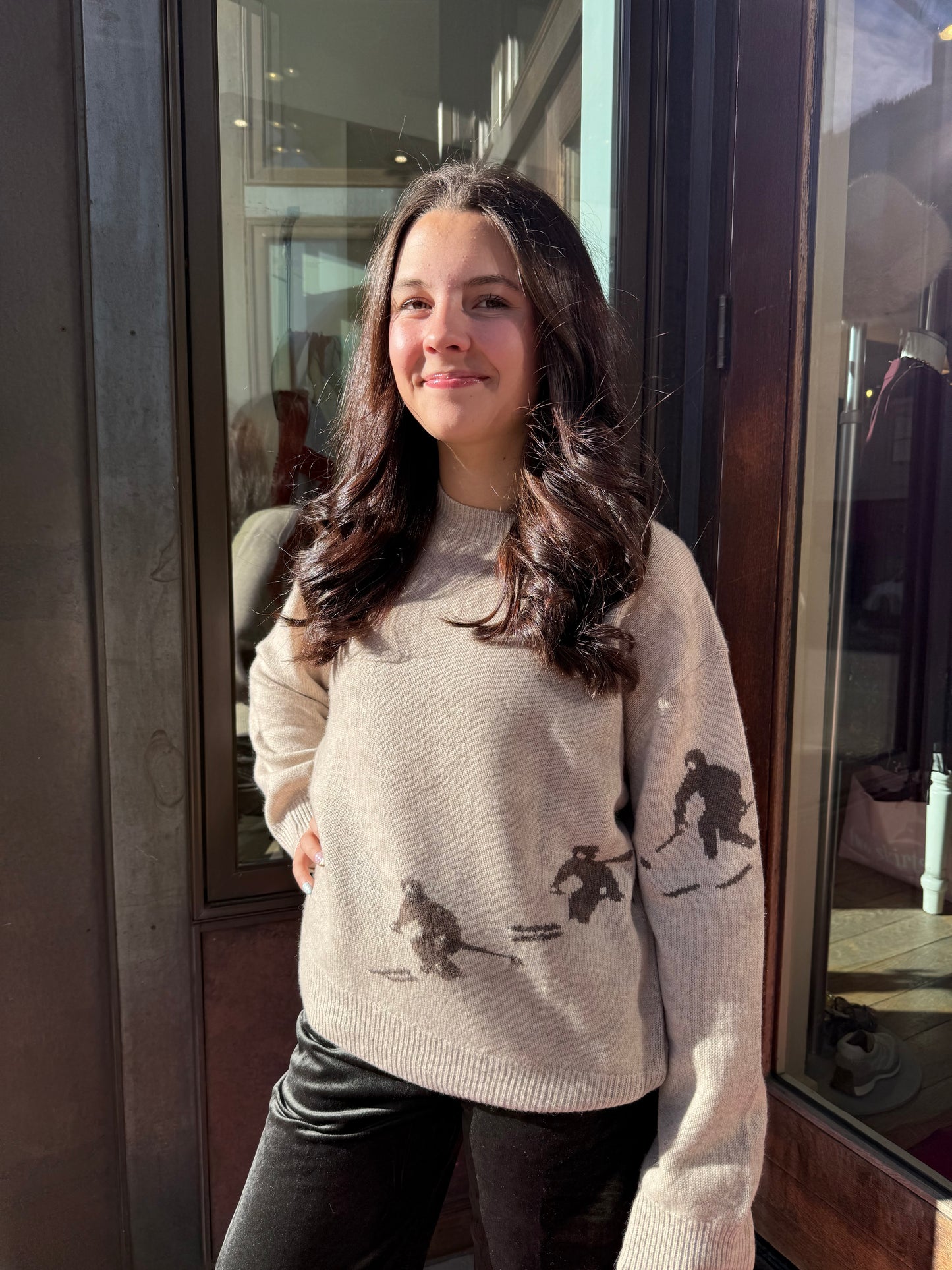 One Grey Day Skier Slope Crew