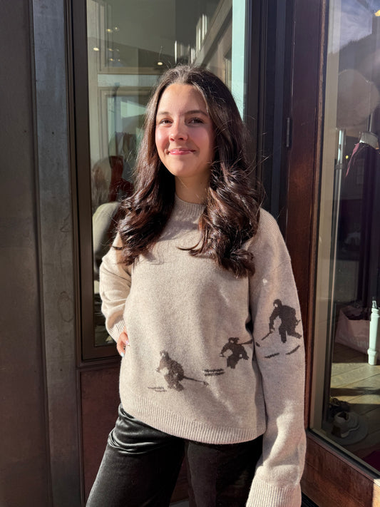 One Grey Day Skier Slope Crew