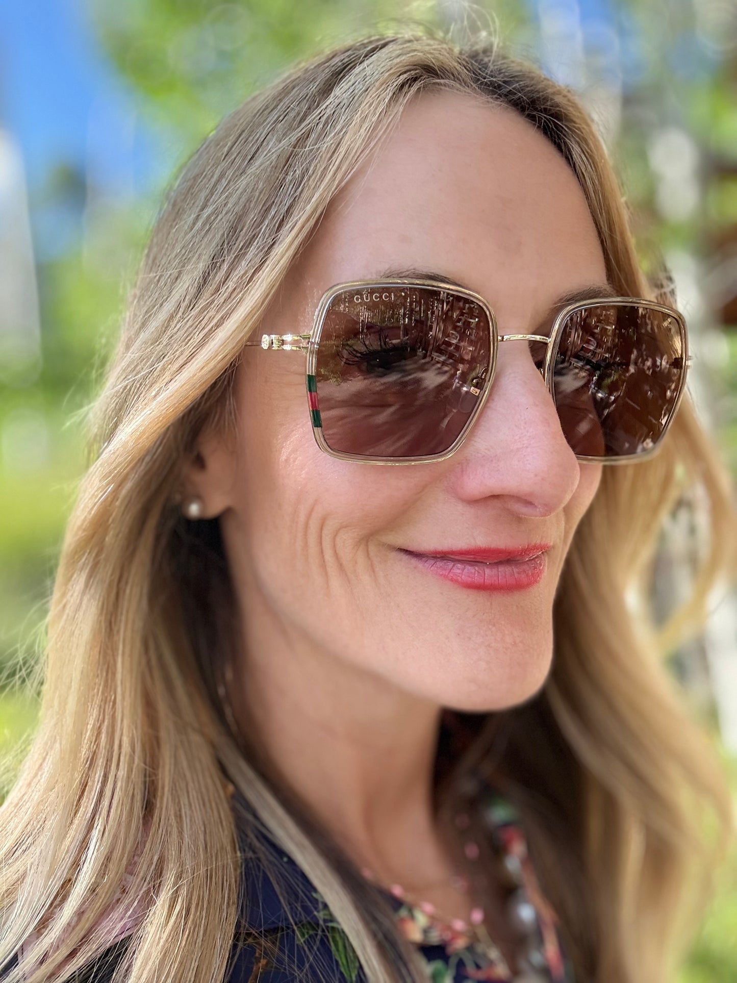 Gucci Square Sunglasses