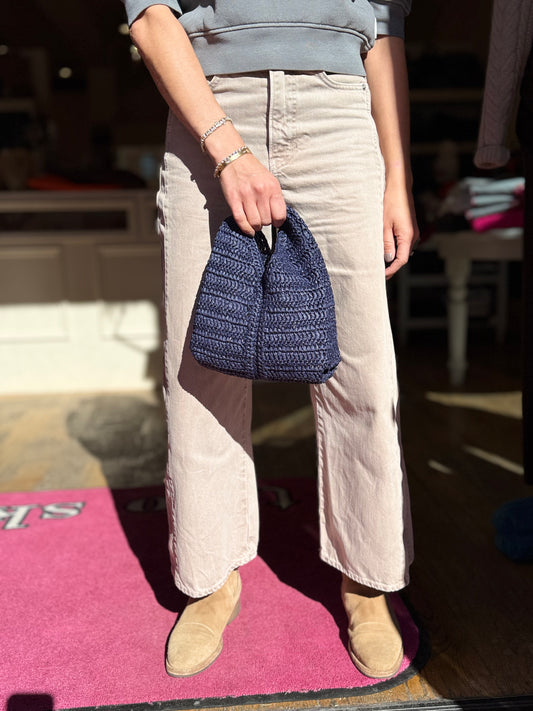 ALC Simone Raffia bag