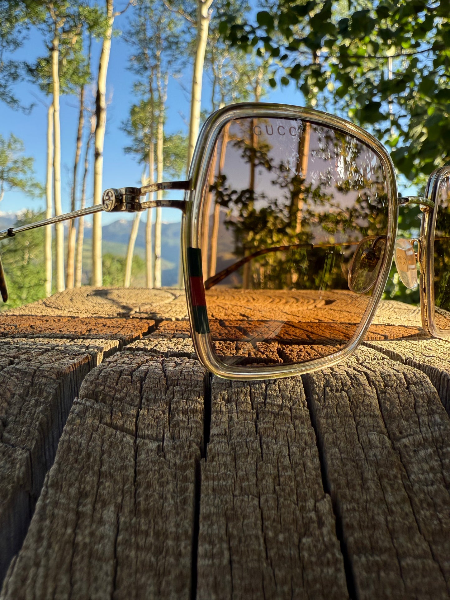 Gucci Square Sunglasses