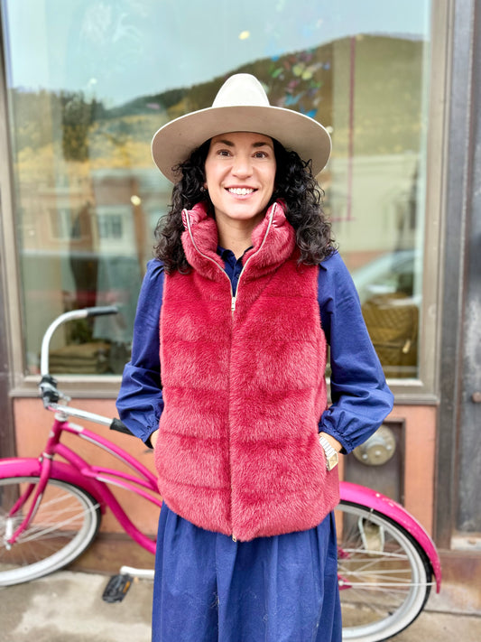 Herno Faux Fur Vest