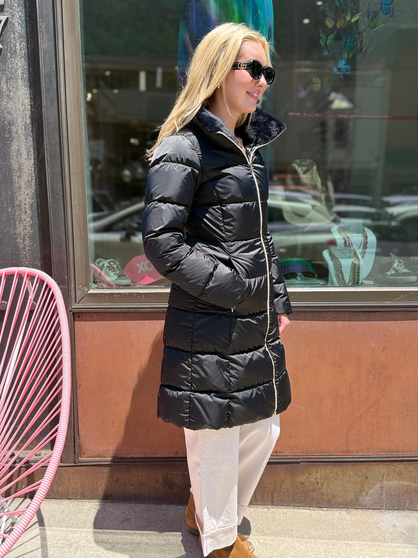 Herno Satin Faux Jacket