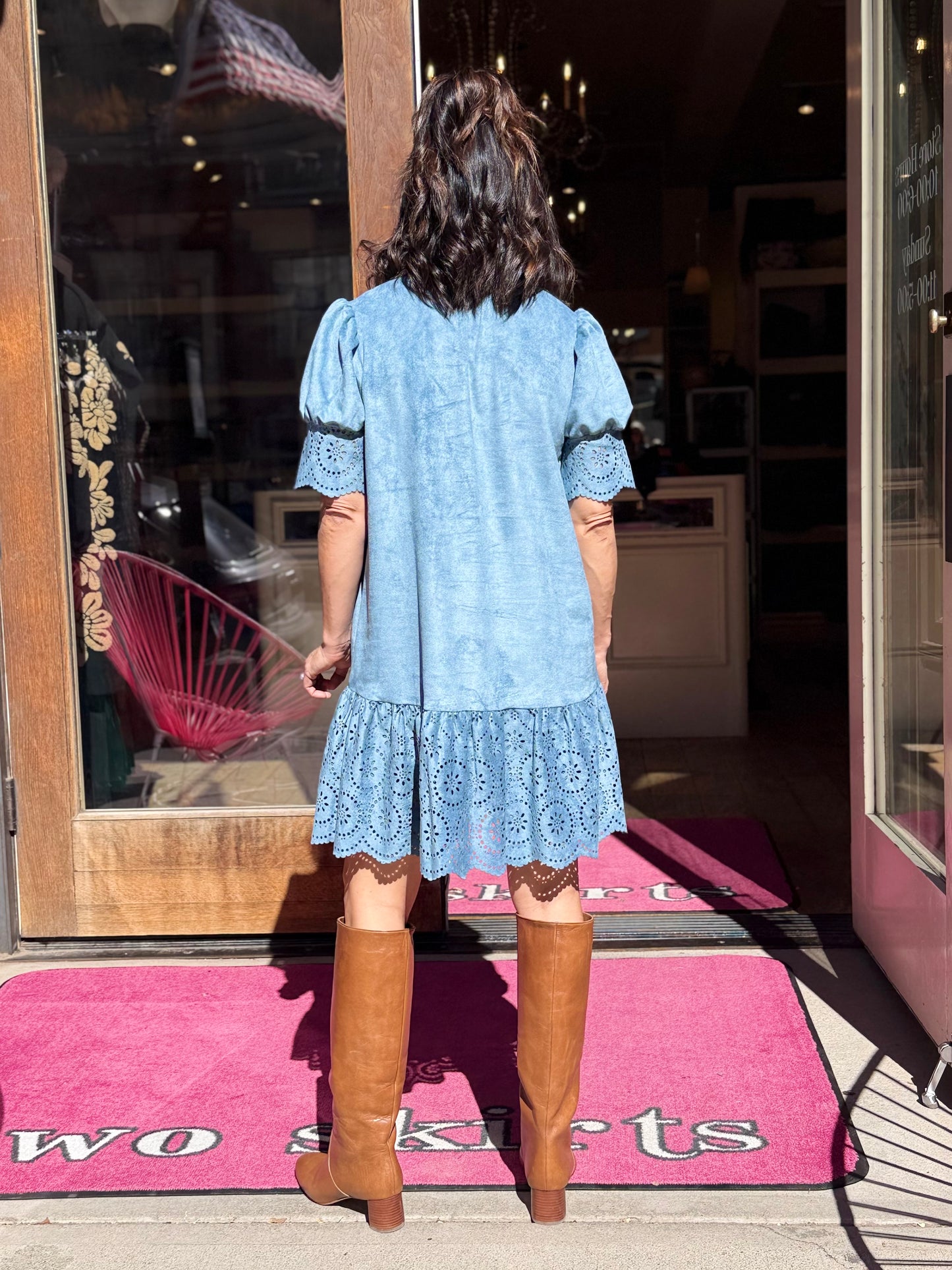 NAW Everything Suede Dress