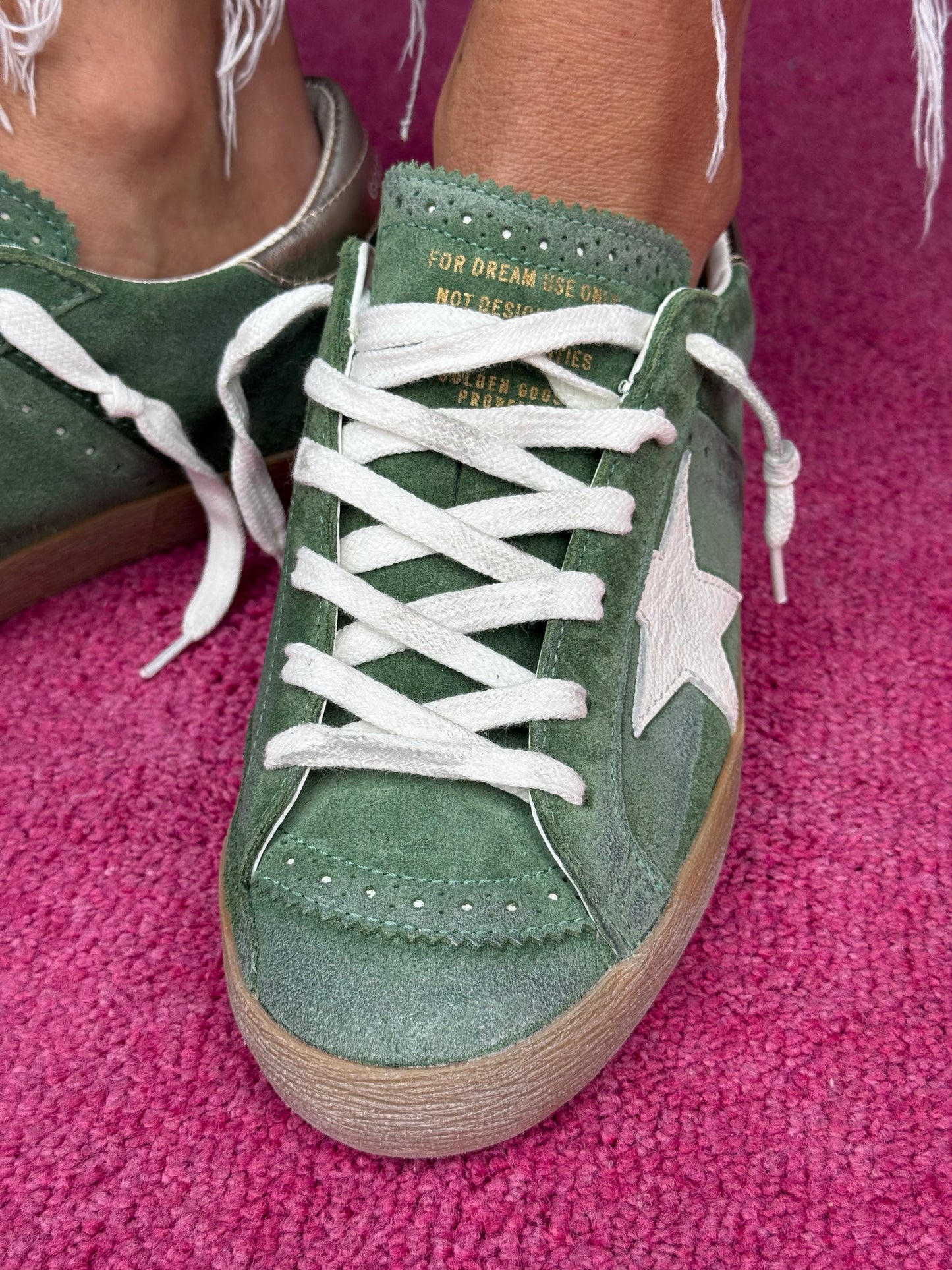 Golden Goose Green Superstar