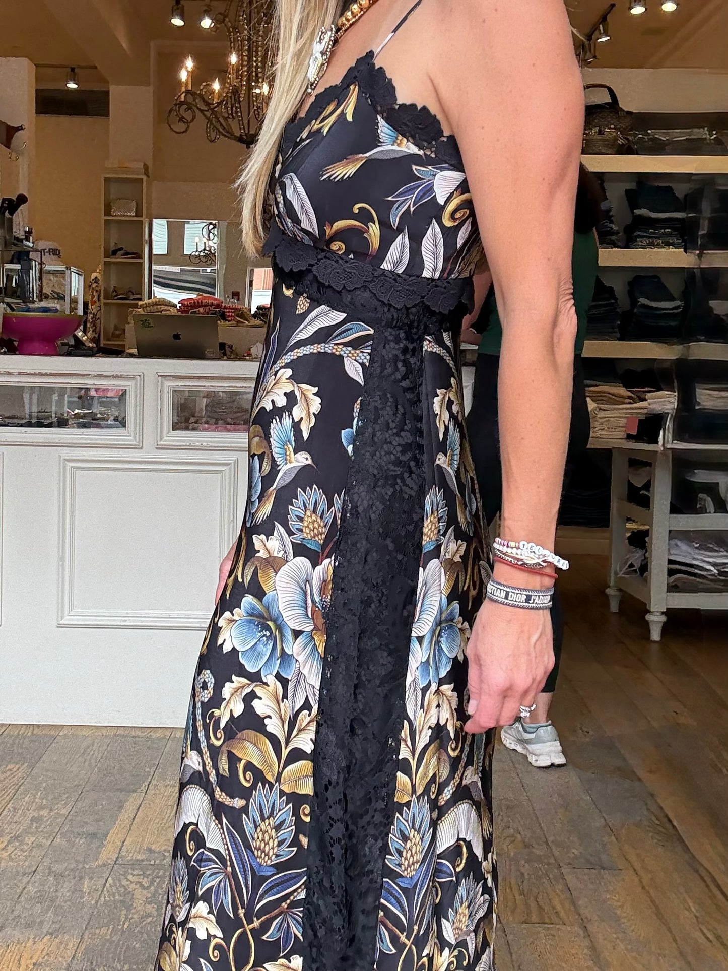 Farm Rio Snake Garden Dress