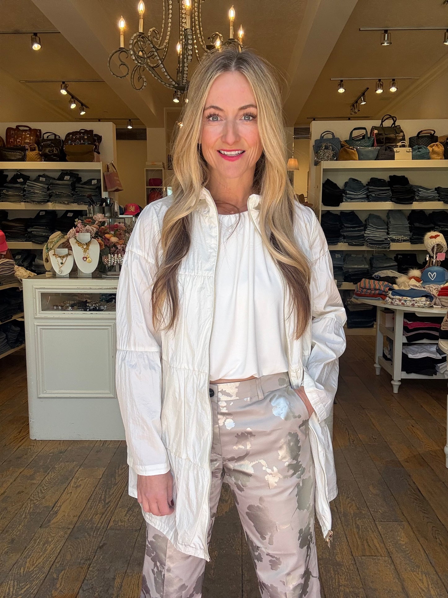 Herno Crinkle Tiered Coat