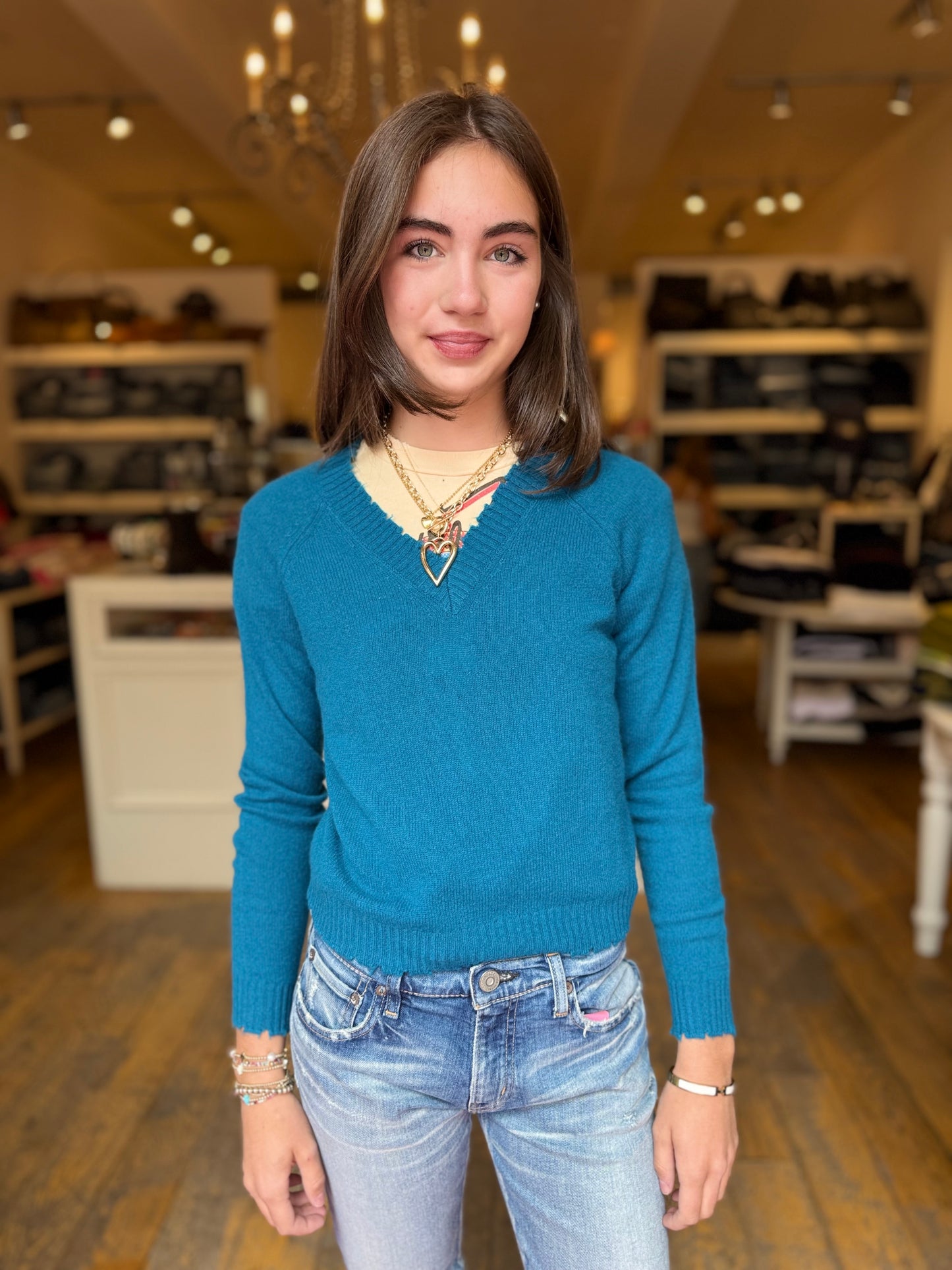 MR Frayed Sweater