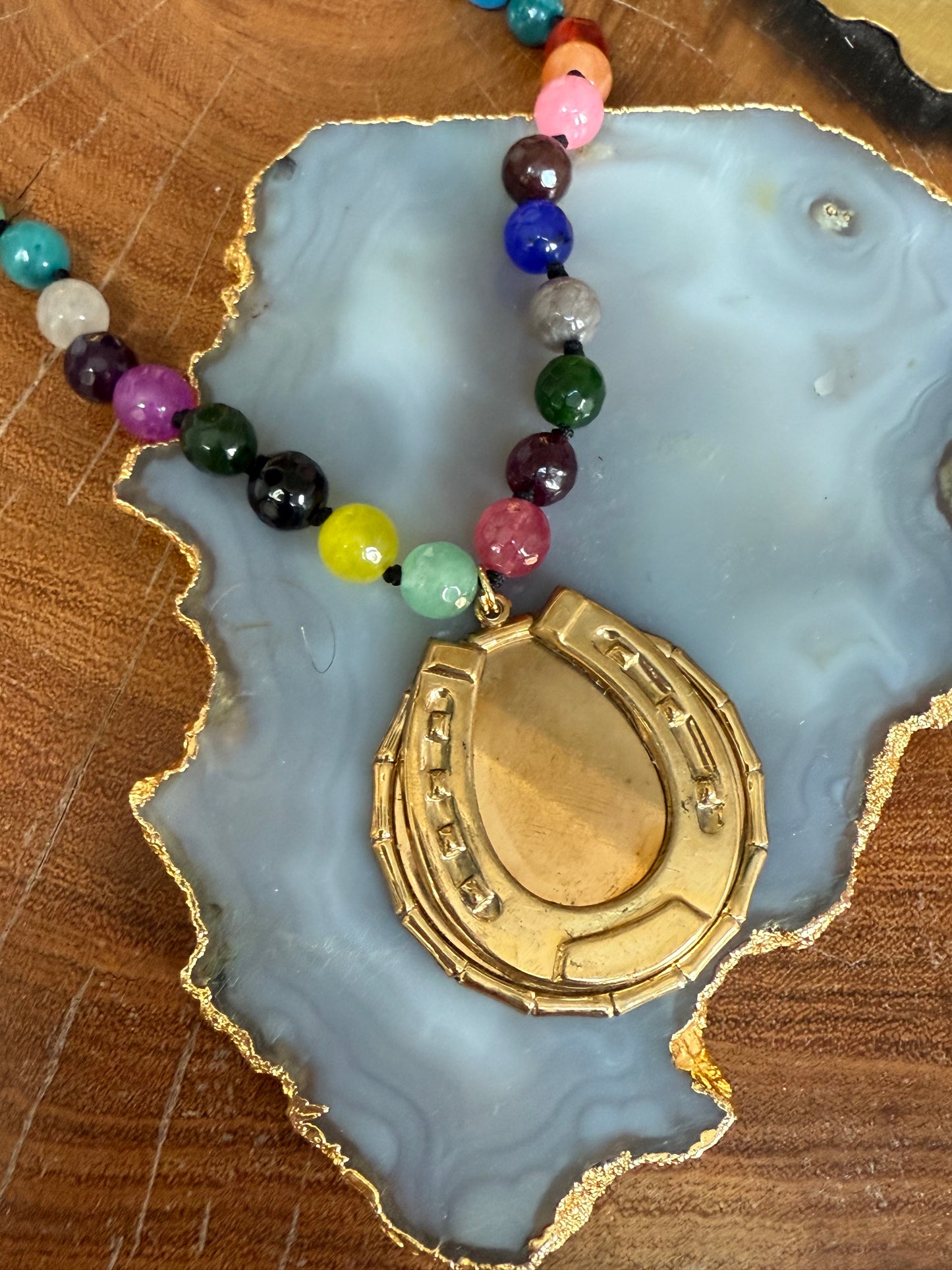 Gems by SJ Horseshoe Necklace