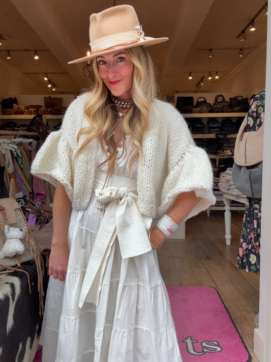 Maiami Ruffle Slv Cardi