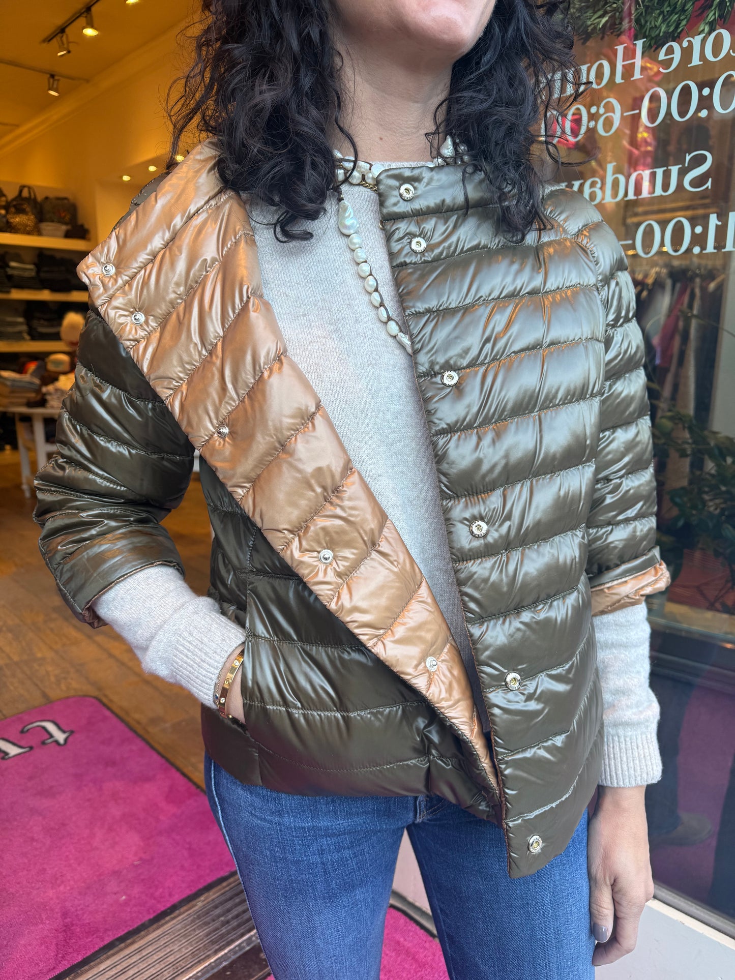 Herno Reversible 3/4 Slv Jkt