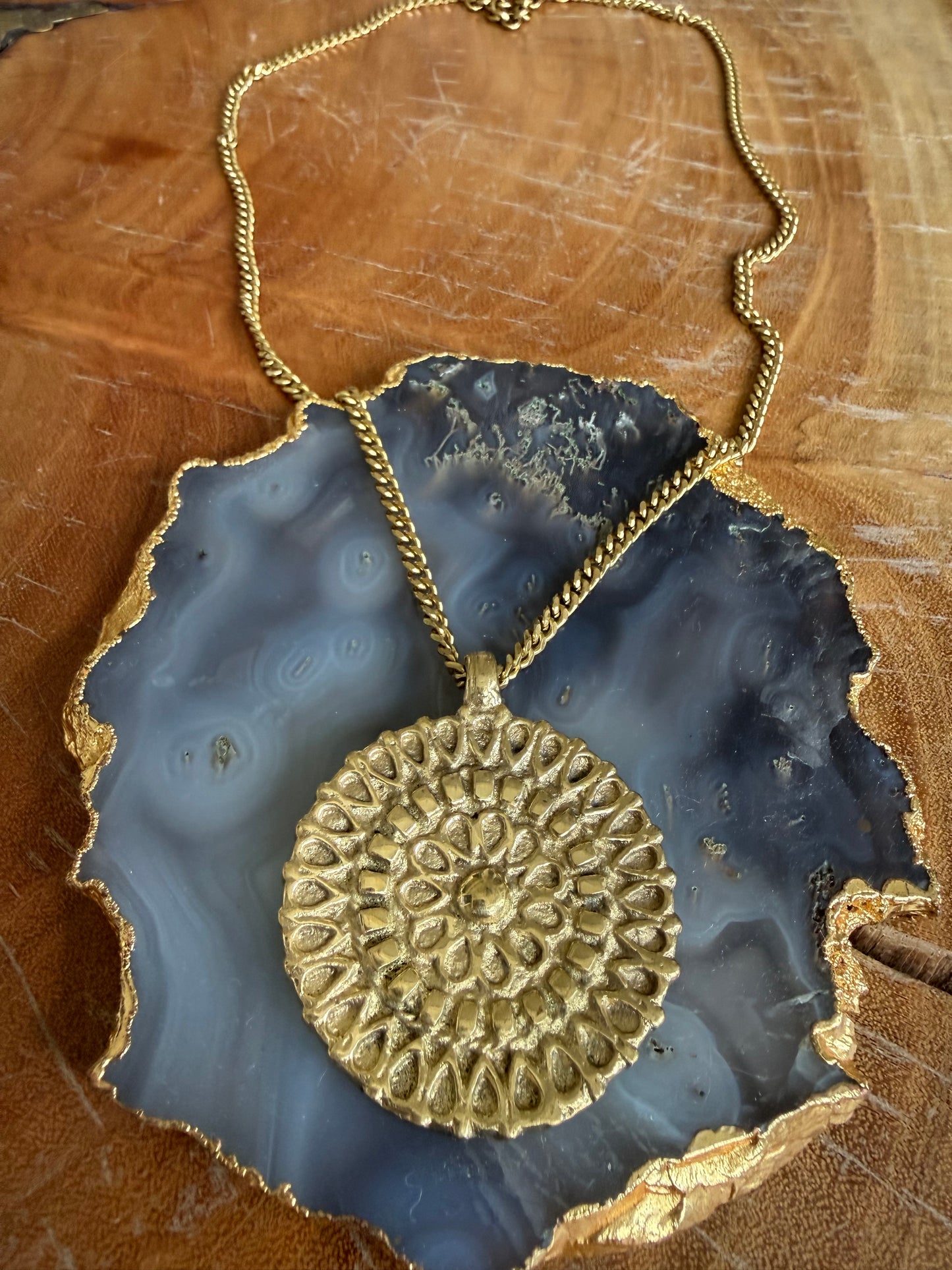 Rachel Nathan Brass Lace