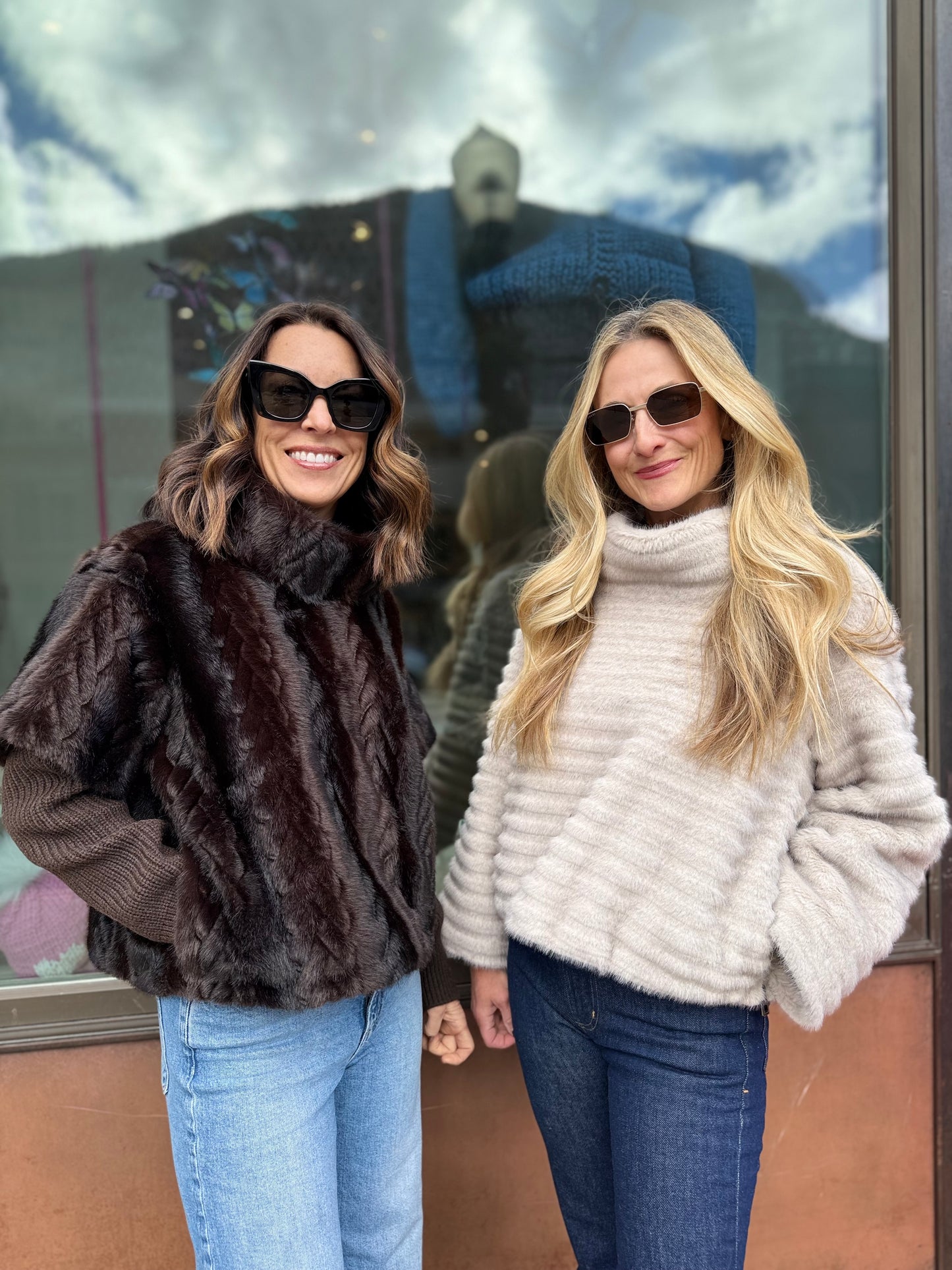 Jocelyn Furry Knit Pullover