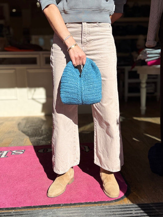 ALC Simone Raffia bag
