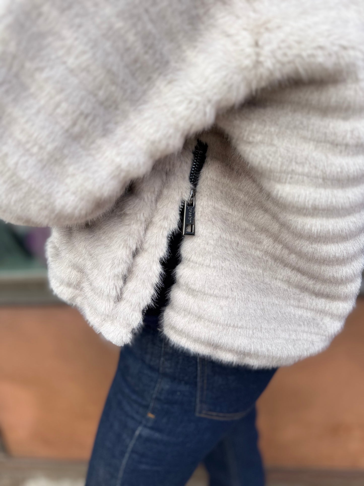 Jocelyn Furry Pullover