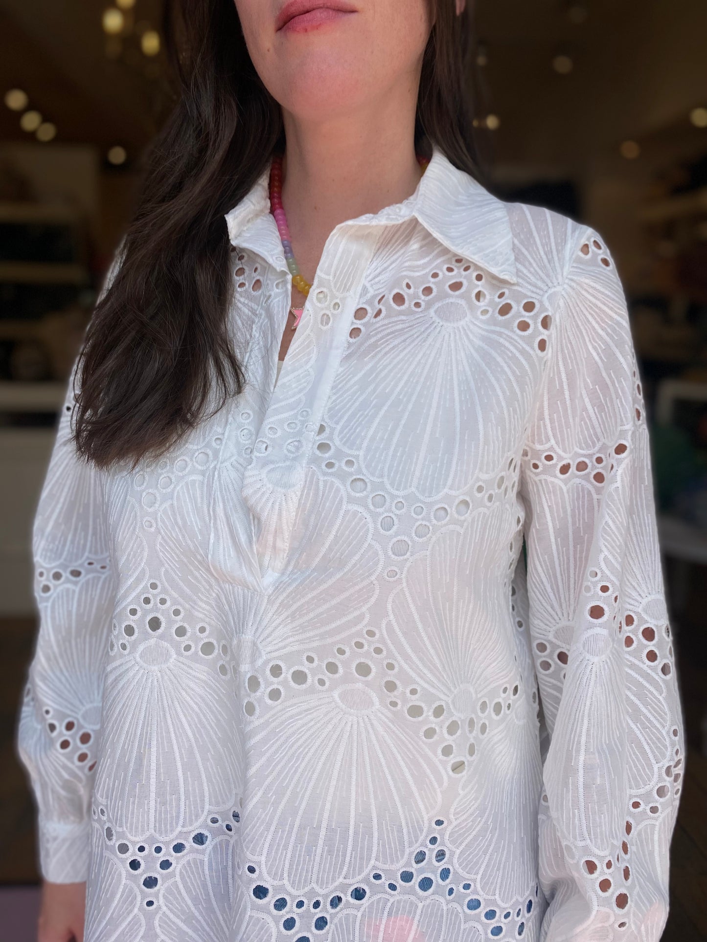 CLC Shadi Eyelet Tunic